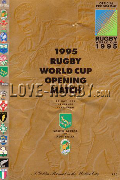 South Africa Australia 1995 memorabilia